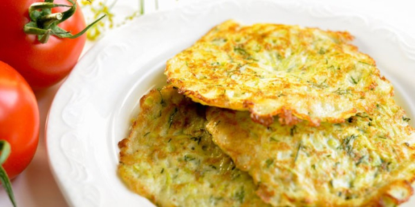 Оладьи из кабачков с сыром