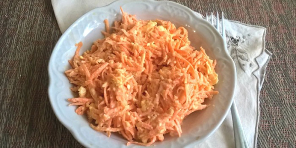Салат с морковью и сыром - как готовить в домашних условиях по пошаговым рецептам с фото
