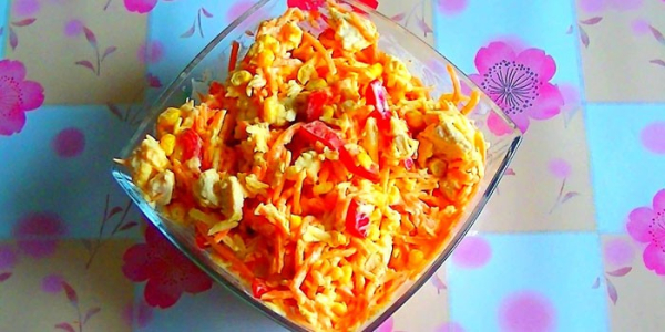 Салат с морковью и сыром - как готовить в домашних условиях по пошаговым рецептам с фото