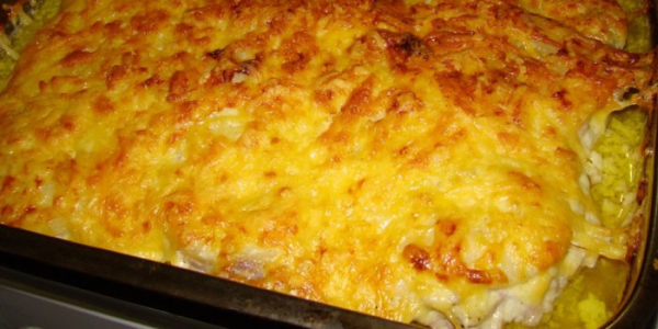 Мясо по-французски с картошкой