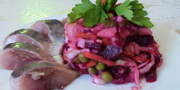 Винегрет с селедкой - как приготовить быстро и вкусно в домашних условиях по пошаговым рецептам с фото
